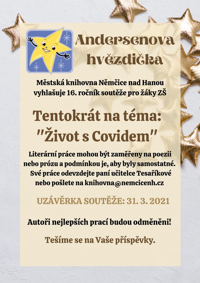 Plakát s informacemi - Andersenova hvězdička