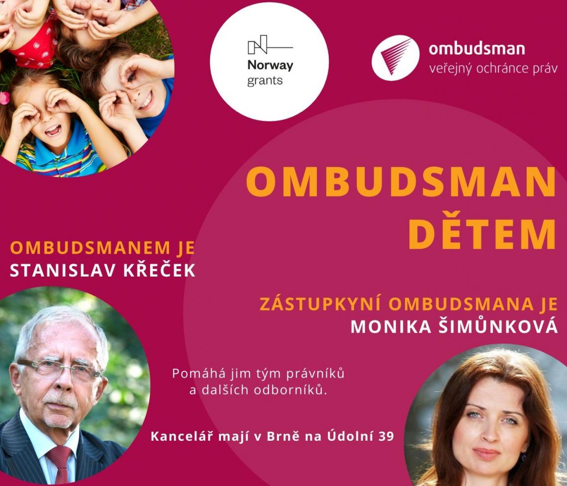 Ombudsman dětem - více informací zde