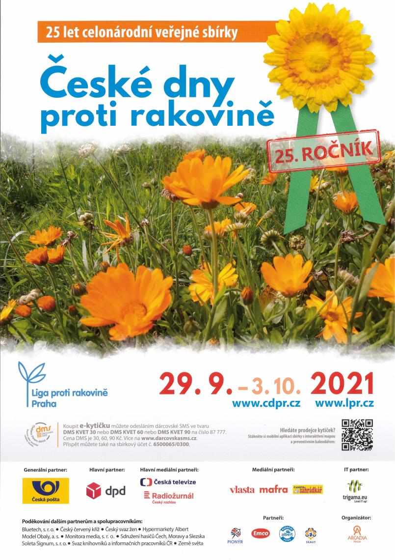 České dny proti rakovině - plakát