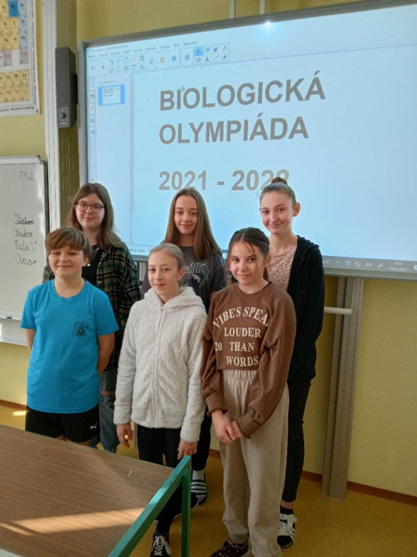 školní kolo biologické olympiády