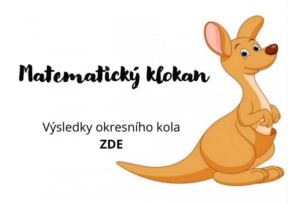 Matematický klokan - výsledky okresního kola zde