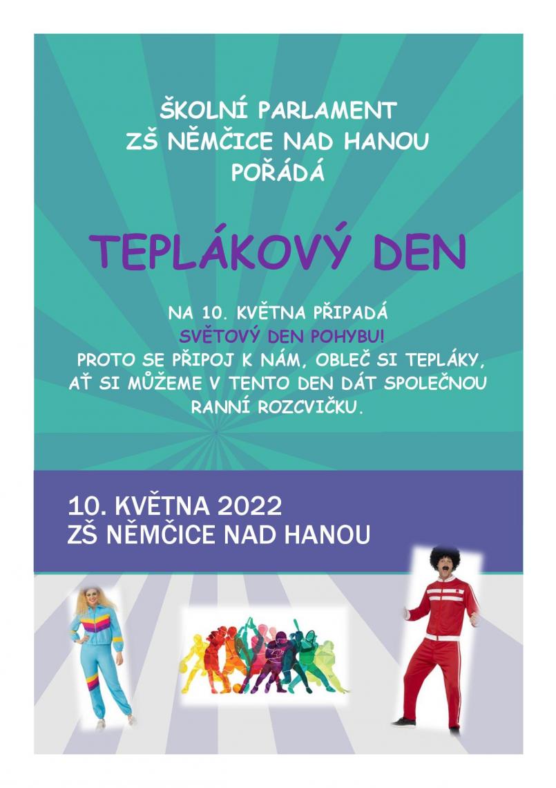 Tepláková den - plakát
