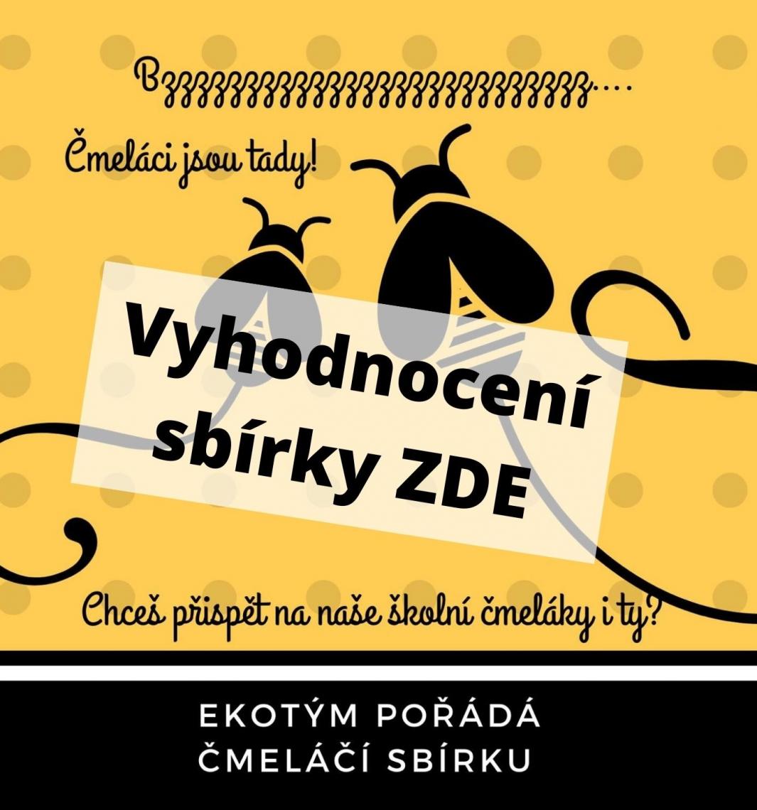 Čmeláčí sbírka - vyhodnocení