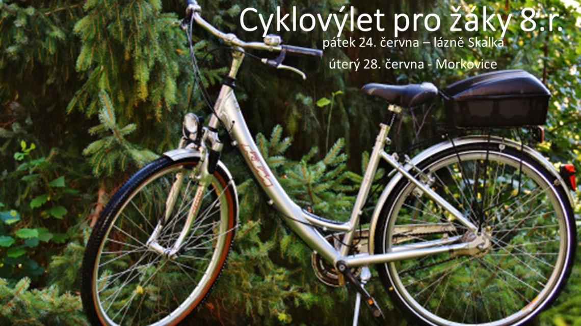 Cyklovýlet pro žáky 8. ročníků